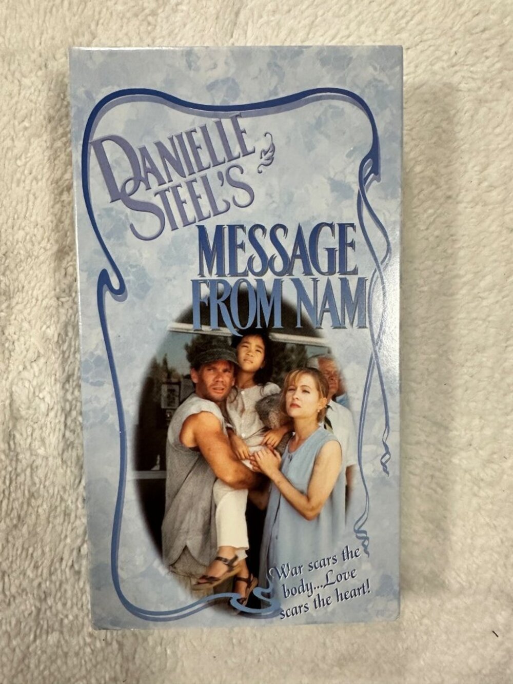 Danielle Steels Message From Nam VHS 1993 Movie Anchor Bay Home Video Drama